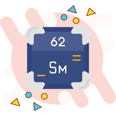 Modern bir simgenin vektör illüstrasyonu