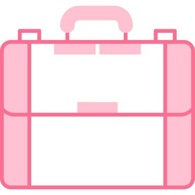 çanta dosya simgesi doldurulmuş - özet biçimi