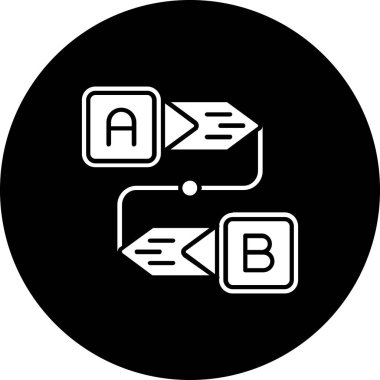 seo modern simgesinin vektör illüstrasyonu