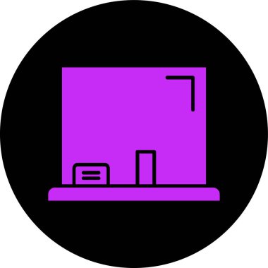 bilgisayar simgesi vektör illüstrasyonu