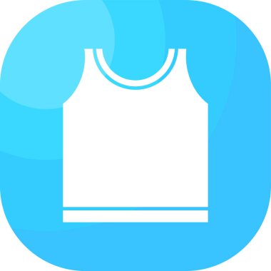 Gömlek. Web simgesi basit illüstrasyon