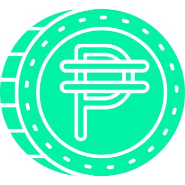 eşsiz para değişim hattı simgesi