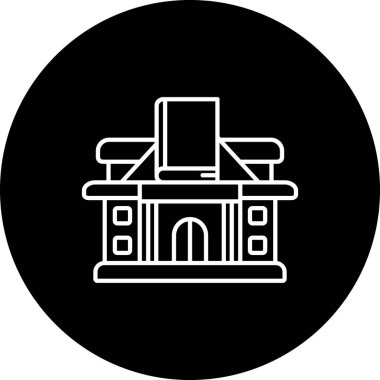 Modern b 'nin vektör illüstrasyonu eksik simgesi