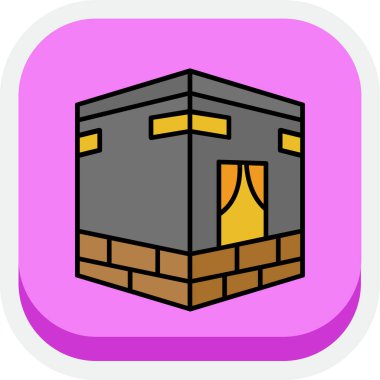 kutu simgesi, vektör illüstrasyonu