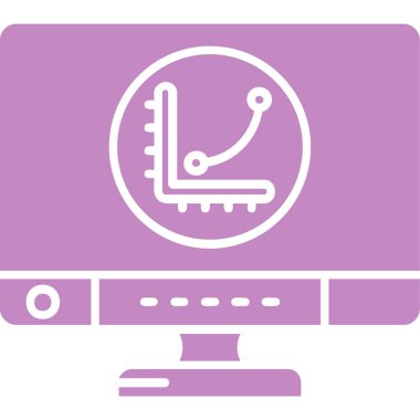 izleyici simgesi, vektör illüstrasyonu.