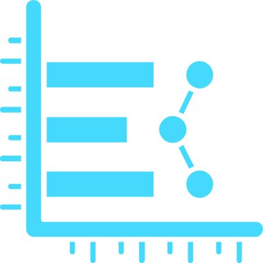 analitik grafik veri simgesi ana hat biçiminde