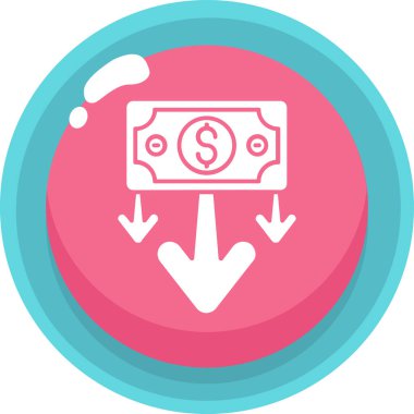 Dolar işareti. Web simgesi