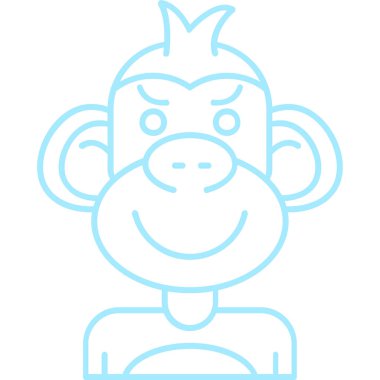 maymun kafası duygu simgesi