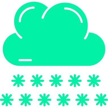 Bulut. Web simgesi basit tasarım