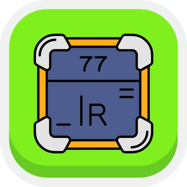 Bir oyun simgesinin vektör illüstrasyonu