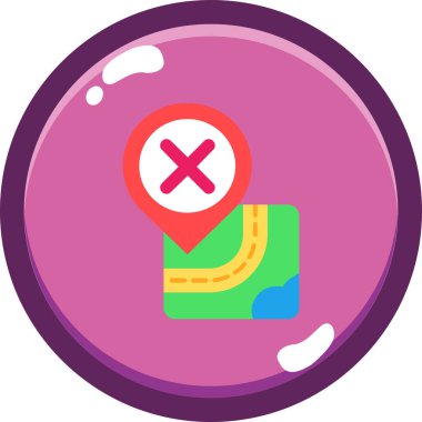 konum haritası simgesi