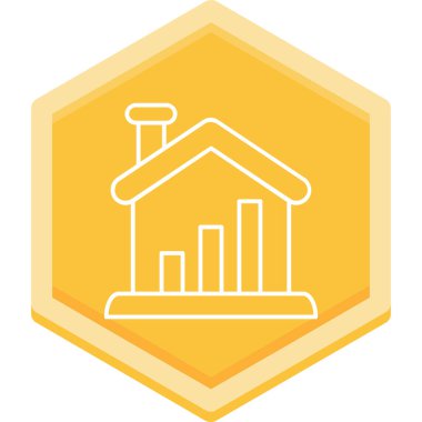 Ev simgesi vektör illüstrasyonu