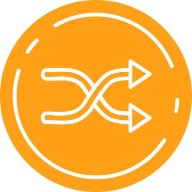 ok simgesi vektör illüstrasyonu