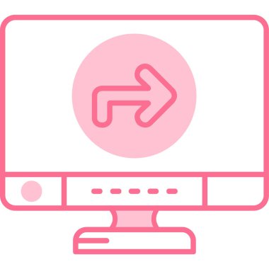 ok simgesi vektör illüstrasyonu