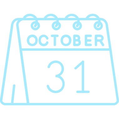 Takvim simgesi tasarımı, vektör illüstrasyonu