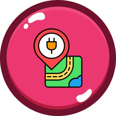 konum haritası simgesi