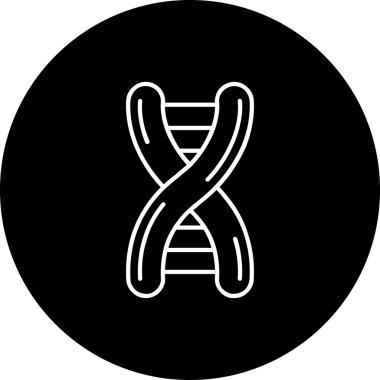 vektör DNA simgesi illüstrasyonu