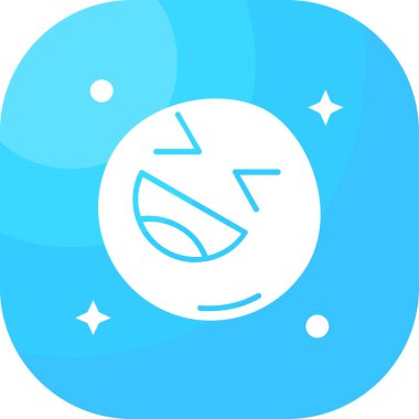 Vektör gezegen düz simgesi