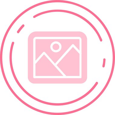 kamera simgesi vektör illüstrasyonu