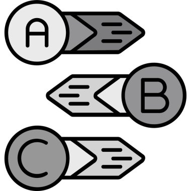 seo modern simgesinin vektör illüstrasyonu