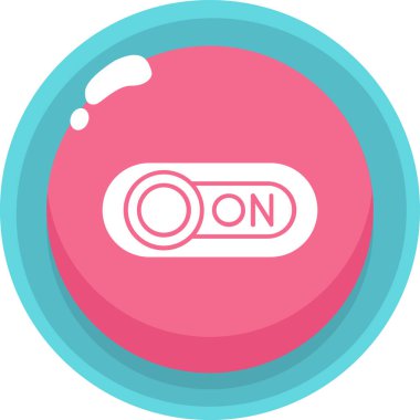 Bebeğim. Web simgesi basit illüstrasyon