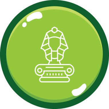 Kaplumbağa simge vektör çizim