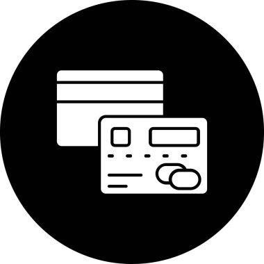 kart simge vektör çizim