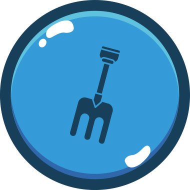 Çizgi film simgesinin vektör çizimi