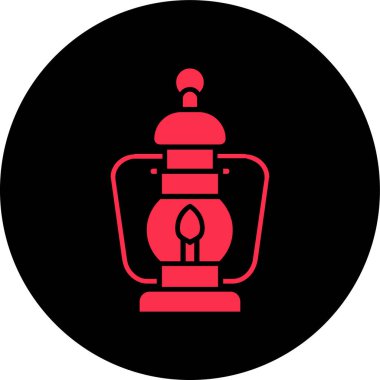 Fener simgesinin vektör illüstrasyonu