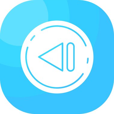 Oynayın. Web simgesi basit tasarım