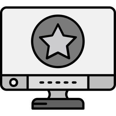 Web simgesi, vektör illüstrasyonu