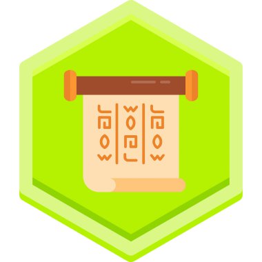 Yeşil çay ikonunun vektör çizimi