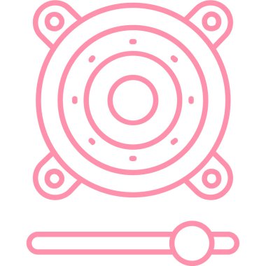 Modern bir gazın vektör illüstrasyonu