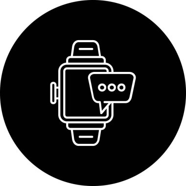 Modern bir simgenin vektör illüstrasyonu