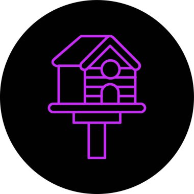 ev simgesi vektör illüstrasyonu