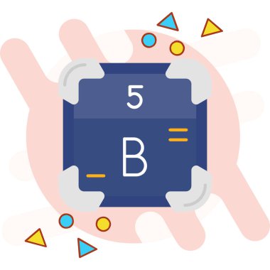 4 numaralı vektör simgesi modern basit vektör çizimi