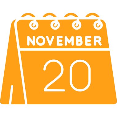 Takvimin tarih simgesiyle takvim