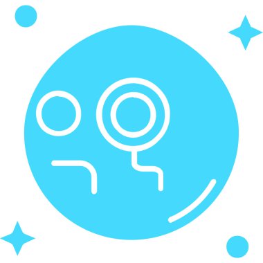 seo modern simgesinin vektör illüstrasyonu