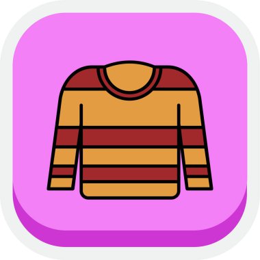 Kazak simgesi, illüstrasyon, vektör