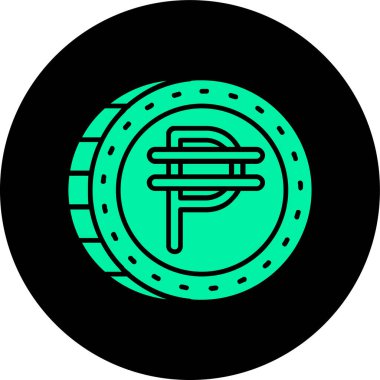 Vektör para ico, vektör illüstrasyon