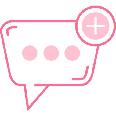 Konuş. Web simgesi vektör illüstrasyonu