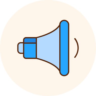 hoparlör vektör illüstrasyonu