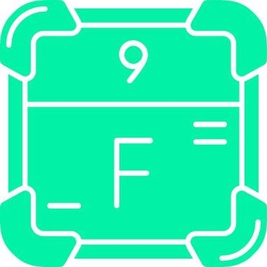 f 2 simge vektör illüstrasyonu