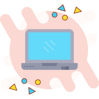 bilgisayar simgesi vektör illüstrasyonu