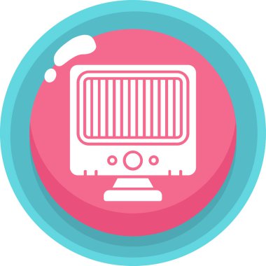 Klima. Web simgesi basit illüstrasyon