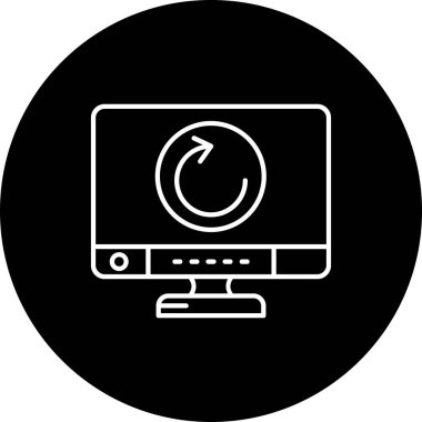 seo modern simgesinin vektör illüstrasyonu