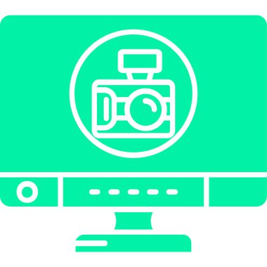 seo modern simgesinin vektör illüstrasyonu