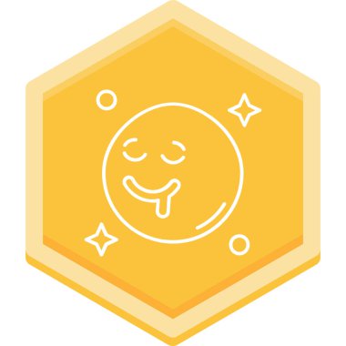 Bir yıldız simgesinin vektör illüstrasyonu