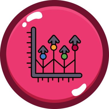 Çizelge. Web simgesi basit illüstrasyon