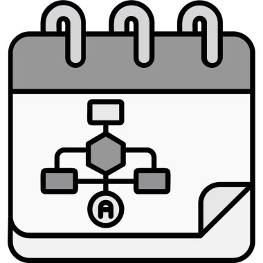Veri analiz simgesi, vektör illüstrasyonu